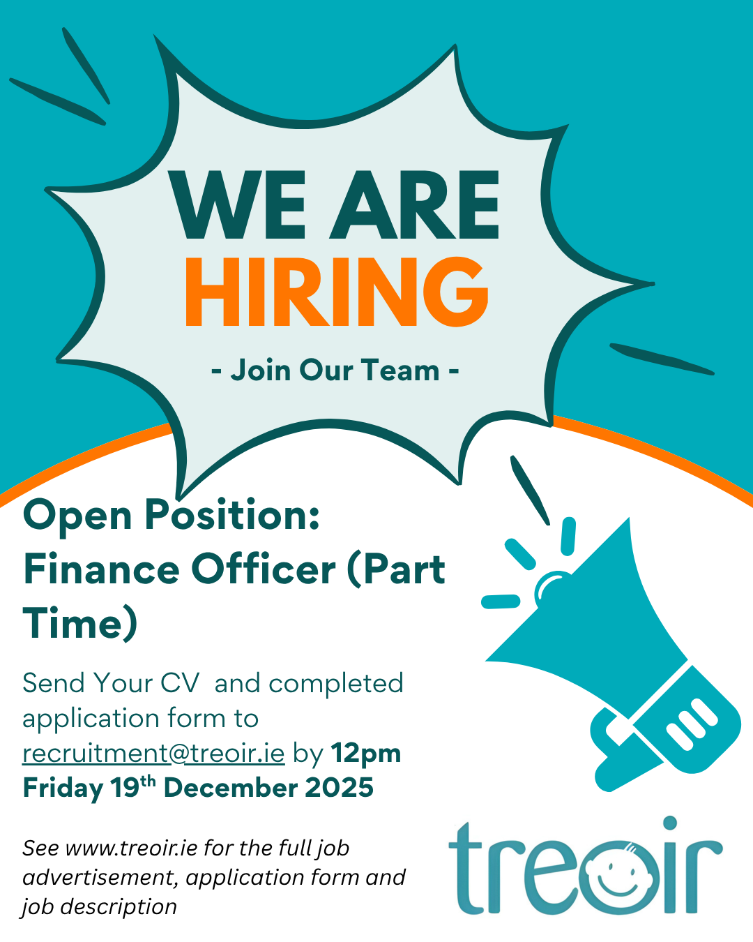 finance officer job advert